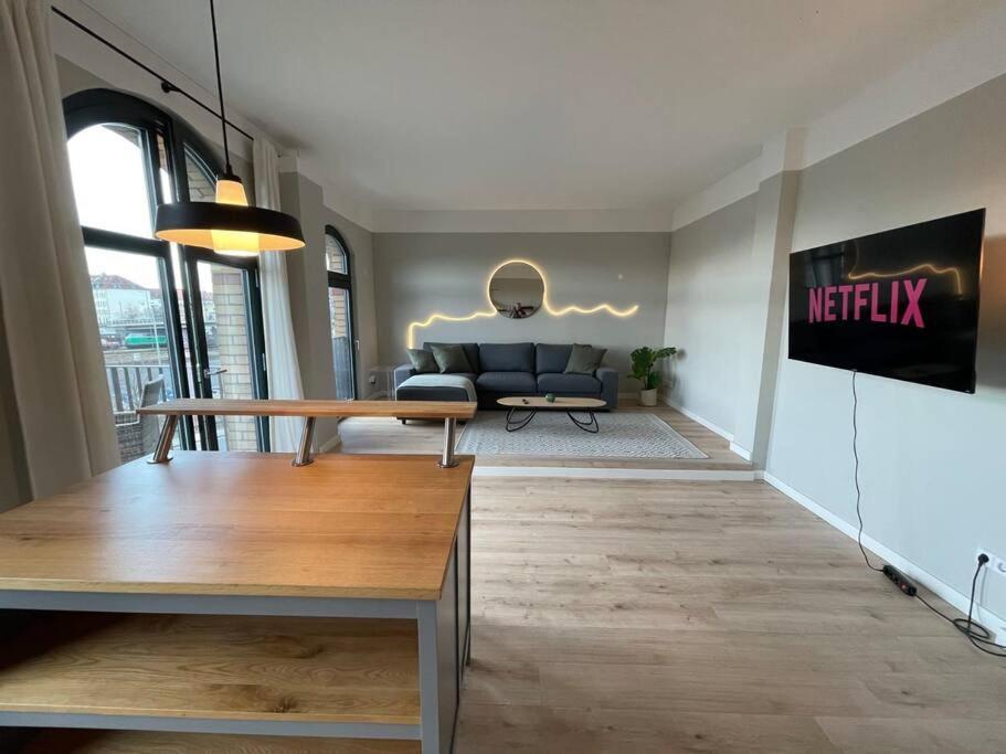 Loft 7 15Min Hbf 2Br Smart Tv Wifi Apartment Leipzig Exterior photo